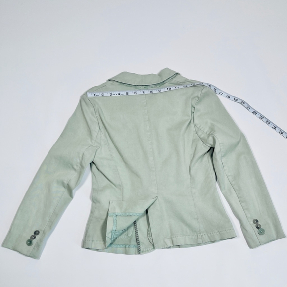 Women's Cartonnier Antropology Blazer XS Light Mint CA 32054 - Picture 8 of 8